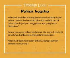 Ada 8 bebek, dikali 2, diambil 4, maka sisa bebek tinggal 2 ekor lagi. Tebak Tebakan Lucu Pakai Logika Yang Bikin Mikir Keras Yedepe Com