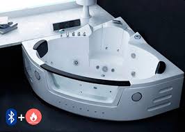 A wide variety of 2 person jacuzzi bathtub options are available to you, such as project solution capability, design style, and drain location. Whirlpool Bathtub Hydrotherapy White Hot Tub 2 Person 59 05 Heater Bluetooth 762179102342 Ebay