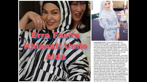 Umie aida, aqasha, erra fazira, puteri balqis, fadilah mansor. Khianati Dan Kecewakan Umie Aida Erra Mohon Maaf Youtube