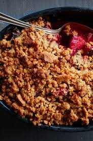 Plum Graham Cracker Crumble Recipe Recipe Crumble Recipe Recipes Plum Crumble