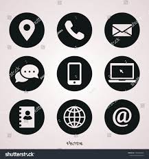 Black And White Contacts Icon Set Of White Icons Isolated Against A Black Background On A Theme Contacts And Communication Ad Paid In 2020 Event Flyer Templates Event Flyer Black Backgrounds