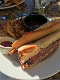 Our Delicious Prime Steak Sandwich At Mon Ami Gabi Las Vegas Vegas Restaurants Vegas Buffets Las Vegas Buffet