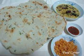 Sri Lankan Pol Roti Coconut Roti Sri Lankan Flat Bread Food Corner Sri Lankan Recipes Food Indian Food Recipes