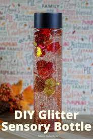 3.) add glow items (i ended up adding a few water beads to mine, too) author's note: Diy Glitter Sensory Bottle And Calm Down Bottle