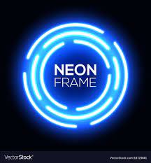 Pin By Yu Wen Kao On Neon Blue Neon Lights Neon Circle Light