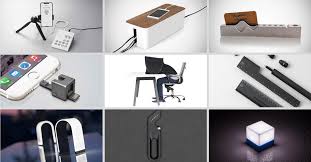 With a cool modern design the monitor stand and desk organizer raises your monitor for maximum comfort, reducing eye and neck strain, all while organizing all your desk accessories. 50 Unique Desk Accessories That Will Surely Be The Talk Of The Office