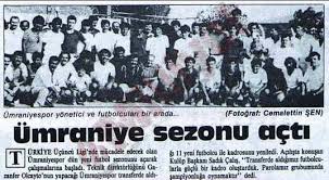 Ümraniyespor is a turkish professional football club located in ümraniye, istanbul. Yerel Futbol O Sezon 1998 1999 Umraniyespor