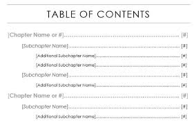 You can style everything about the template. Best Table Of Contents Template Examples For Microsoft Word