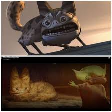 I M Enjoying The Easter Eggs In The Mandalorian This Week S Was A Loth Cat Https Ift Tt 2ohs8bf Mandalorian Image Macro Star Wars
