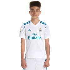 It will be available at world soccer shop, lovell soccer, pro:direct soccer, subside sports. Childrens Real Madrid Home 2017 18 Football Kit Free Shirt Printing Totalsports