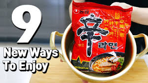 9 New Ways To Enjoy Korean Ramyun Ramen Recipes Hack Youtube