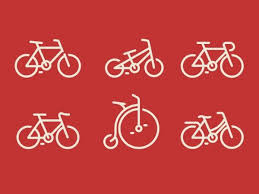 Free Bicycle Logo Variety Mockup In Psd Bike Icon Bicycle Tattoo Icon Set