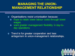 Personnel today and the tuc surveyed 583 hr professionals, who have regular contact with their organisations' trade union reps, and 524 union reps to discover their. Chapter 18 The Union Management Framework And The Trade Unions Act Ppt Download