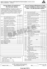 Maintain monthly inventory of all finished goods stored in warehouse(s), and accurately report all daily shipments of finished product, as well as material and equipment receipts. Appendix B Forms For Inspection Testing And Maintenance Pdf Free Download