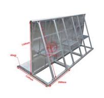 Barricade Trolley Without Wheels for Mojo Barriers