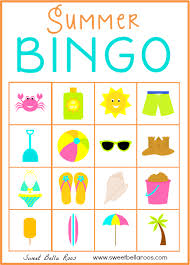 23 Free Printable Bingo Games Summer Bingo Bingo For Kids Free Printable Bingo Cards