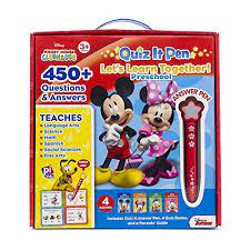 If you fail, then bless your heart. Disney Mickey Mouse Quiz It Pen Preschool Let S Learn Together Box Set By Phoenix International Publications