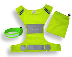 Reflective Vest Led Armband For Running Or Cycling Best High Visibility Safety Vest Comfortable Adjustable Walking Women Running Accessories Reflective Vest
