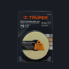 Cinta Adhesiva Doble Cara 2kg Truper Sofeconsa Ferreteria