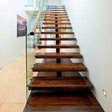 Large trendy wooden straight staircase photo in other with wooden risers all white wood with shoe storage under stairway example of a classic wooden staircase design in new york contrast light. Carbon Steel Stringer Stair Design Wooden Tread Straight Staircase China Straight Staircase Carbon Steel Stringer Stair Made In China Com