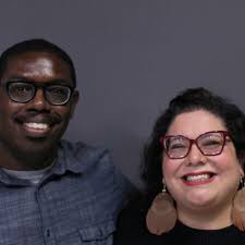 Marcela Evans and Marcus Cunningham