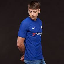 Shop chelsea fc home, away and third kits and shirts at nike.com. Nike Chelsea 17 18 Vapor Match Jersey Ss Home Mens Replica Shirts 905518 496 Rush Blue White Pro Direct Soccer