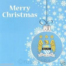 Meaning and history the legendary manchester city fc was established in 1880 as the st. Manchester City Fc Christmas Card Man City Xmas Official Gift Ebay