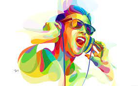 Music Hd Desktop Wallpapers For Widescreen High Definition Mobile Page 1 Illustration Music Wallpaper Artist