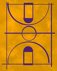 Los angeles lakers city edition logo. Los Angeles Lakers Pop Creation Basketball Court Art Mixed Media By Joe Hamilton