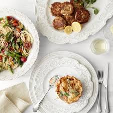 Get through hectic weeknights with these easy recipes and shortcuts. Trisha Yearwood Gwendolyn Dinnerware Collection Williams Sonoma