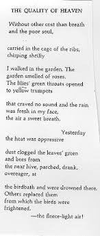 The Quality Of Heaven By William Carlos Williams William Carlos Williams Heaven Poetry