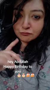 Birthday Wish Video with Name Abdullah