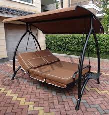 The briq 2021 hanging egg chairs are now available to order. Outdoor Garden Patio Furniture Luxury 3 Seat Hanging Chair Swing China Swing Swing Chair Made In China Com