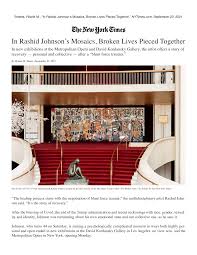 In Rashid Johnson's Mosaics, Broken Lives Pieced Together