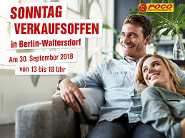 Verkaufsoffene sonntage in berlin anstehende termine nach datum bundesland stadt monat finde die veranstaltungen in deiner nähe! Poco Einrichtungsmarkte Nicht Vergessen Verkaufsoffener Sonntag In Berlin Waltersdorf Wann Am 30 09 2018 Von 13 Bis 18 Uhr Wo Am Rondell 6a In 12529 Berlin Waltersdorf Wir Freuen Uns Auf Euch Poco Meinpoco Verkaufsoffenersonntag Facebook