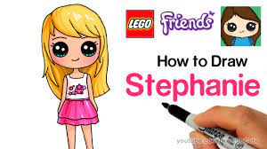 Disney prinses tekeningen, disney tekeningen, schattige tekeningen, disney tekenen, disney hier zijn alle poppetjes of figuurtjes tekenen tijdens het bellen antwoorden. How To Draw Lego Friends Stephanie Youtube