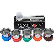 Reusable Nespresso Compatible Capsules New Sealpod 5 Pack Safe Stainless Steel Refillable Nespresso Pod Pod Coffee Machine Coffee Obsession Nespresso Pods