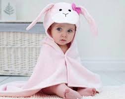 You can choose to either do laundry more often or have more bath towels on hand, whichever would be easier for you to maintain. Bunny Baby Hooded Towel Personalised Rabbit Baby Towel Newborn Baby Girl Gifts Personalised Person Baby Bath Towel New Baby Products Baby Hooded Bath Towel