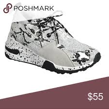 Black And White Leopard Print Tennis Shoes White Snake Skin Leopard Mixed Print Tennis Shoes High Top Tennis Shoes Tennis Shoes Shoe Boutique