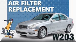 Genuine, aftermarket & performance mercedes parts for the cl, cls, sl, ml, e class, a class, and all other models!, mercedes parts, spares and accessories at discounted prices. Mercedes Benz W203 Air Filter Replacement 2001 2007 C230 C280 C350 C240 C320 Pelican Parts Diy Maintenance Article