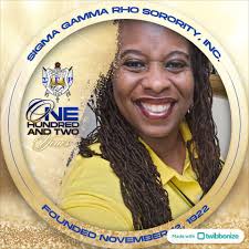 Happy 20th Sigmaversary to our Tamiochus, Soror Tiana Purvis via Epsilon  Theta Sigma Chapter of Sigma Gamma Rho Sorority, Inc. We love you Soror  Purvis and glad you call the Audacious Iota