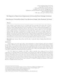 Rather than having to deal with a centralised authority such as a bank to process transactions, bitcoin holders. Pdf The Perspective Of Islamic Law On Cryptocurrency For Commodity Future Exchange In Indonesia