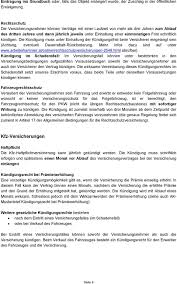 Artikel mit dem schlagwort 'stellungnahme'. Versicherungsvertrag Kundigen Pdf Kostenfreier Download