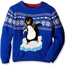 Light up women's christmas sweater, 3d penguin snowman santa hat ugly sweater knit new year eve holiday funny sweatshirt. Buy Blizzard Bay Boys Ugly Christmas Sweater Penguin Online In Kuwait B07l6kmhsj