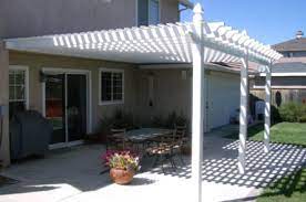 Vinyl patio cover has many advantages over wood or decking compound. Patio Cover Kits Include Everything Vinyl Patio Kits