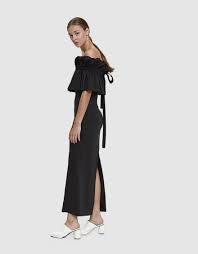 Rejina Pyo Mina Ruffled Linen Dress Ruffle Linen Dresses Linen Dress