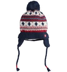 ˈʂapkə ʊˈʂankə), is a russian fur cap with ear covering flaps that can be tied up to the crown of the cap, or fastened at the chin to protect the ears, jaw, and lower chin from the cold. Cotton And Wool Blend Winter Hat With Ear Flaps For Newborn From 0 To 18 Months Ido Ido Ido