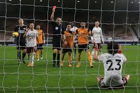 When they had a man sent off it was up to us to get the first goal. David Luiz And Jan Bednarek Appeal Decisions Are The Biggest Nonsense Of Var Yet Robbie Savage Mirror Online