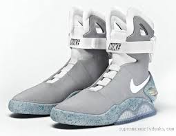 Nike Air Mag Back To The Future For Sale Nike Mag Shoes Glow In The Dark High Tops Grey Cheap Sale Buy Real Glow In The Dark Shoes Sneaker Sneaker Nike Free Moon Boot