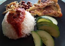 Telur bungkus menu nasi bungkus telur gulung nasi nasi lemak nasi bungkus telur dadar. Resipi Sedap Nasi Lemak Telur Dadar Jalan Sybil Viswalingam